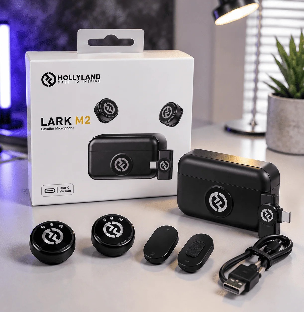 Hollyland LARK M2 Wireless Microphone – প্রফেশনাল অডিও এখন হাতের মুঠোয়!
